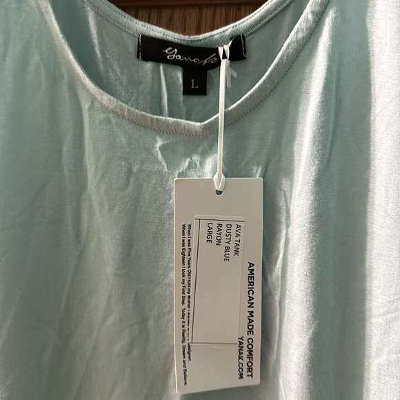 Yana k tank top new size large dusty blue color - Picture 2 of 5